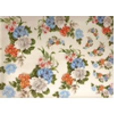 Ref. 78215 -  DECALQUE FLOR AZUL CLARO 1463